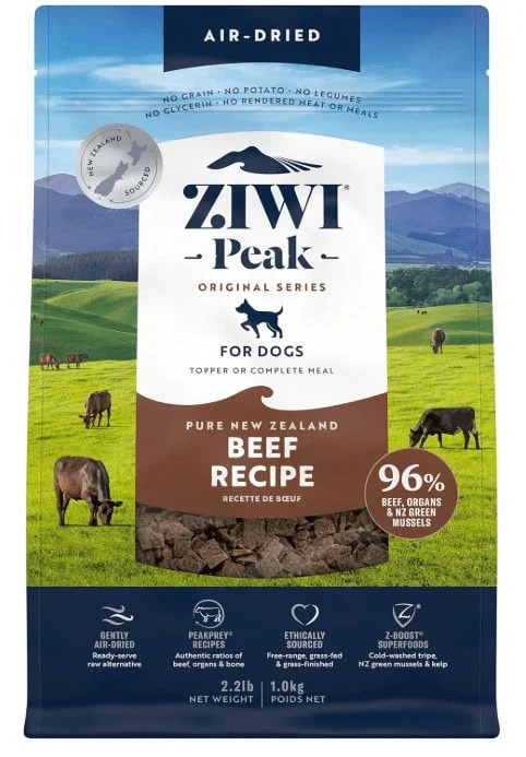 ZIWI Peak air-dried food for cocker spaniels and other dogs