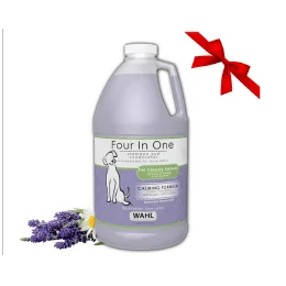 four-in-one shampoo for dog skin dry